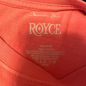royce pink tee